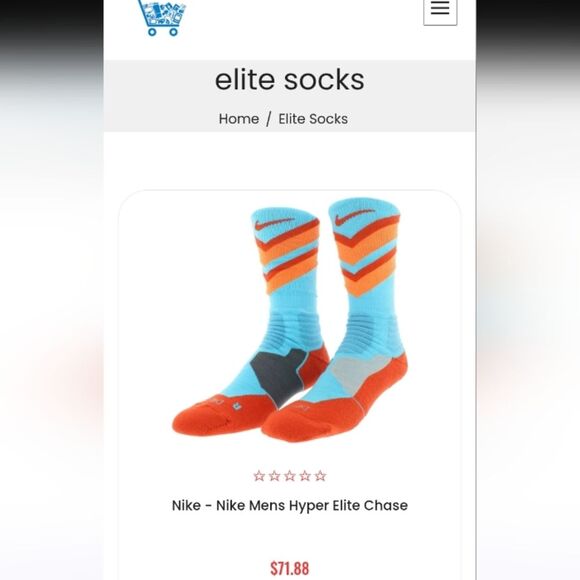 Nike Elite Multicolor Crew Socks Medium Hyper Orange Teal Tall Mens Unisex Gym - Picture 2 of 14